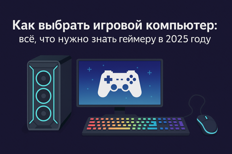 Как выбрать игровой компьютер: всё, что нужно знать геймеру в 2025 году